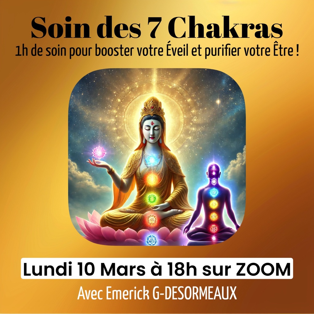 Soin des 7 Chakras