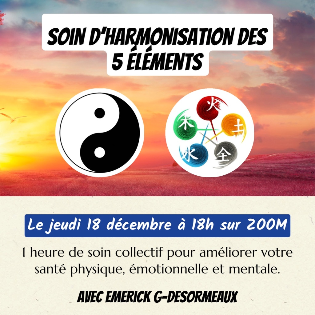 Soin des 5 Éléments (3 personnes)