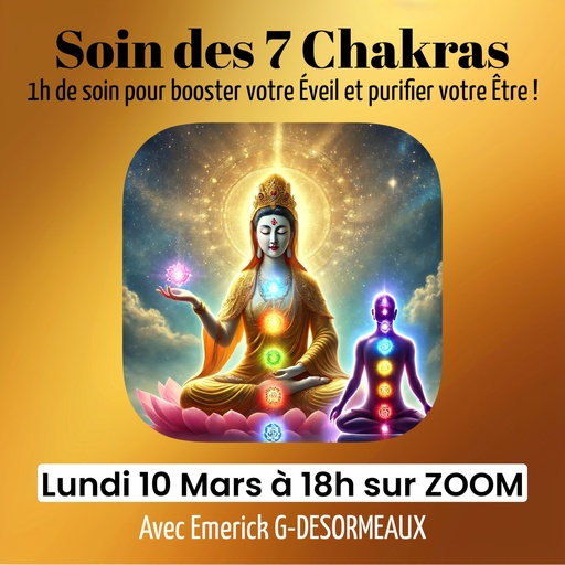 Soin des 7 Chakras